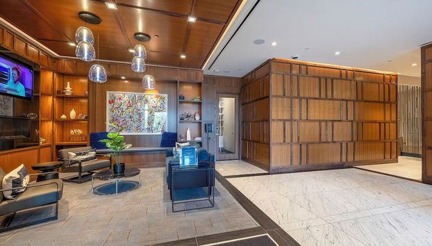 Sala de estar do lobby