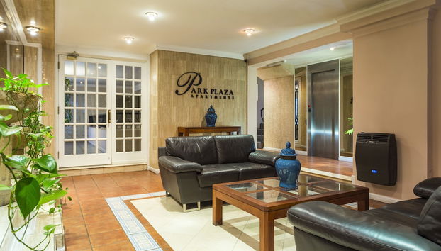Sala de estar do lobby