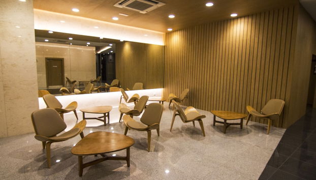 Sala de estar do lobby