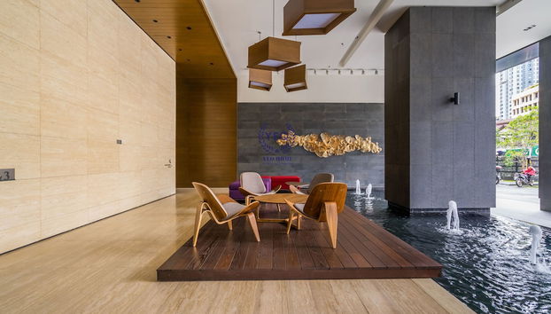 Lobby sitting area