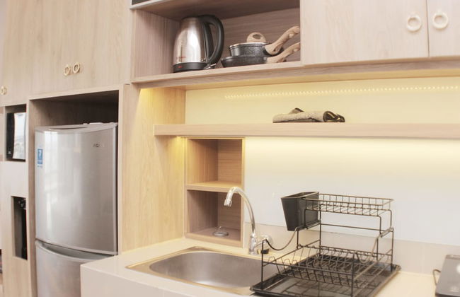 Minimalist And Cozy Studio At Vasanta Innopark Apartment - Foto 8