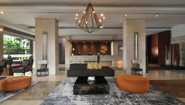 Sitzecke in der Lobby