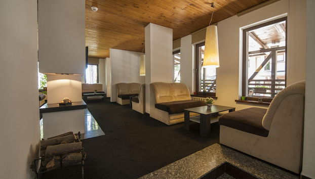 Sala de estar do lobby