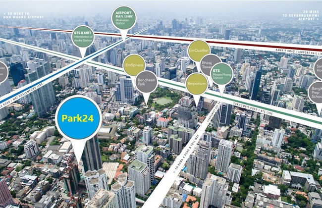 Price2 Space4, 500m Bts, Rooftop Pool, High Speed Wifi - Foto 29