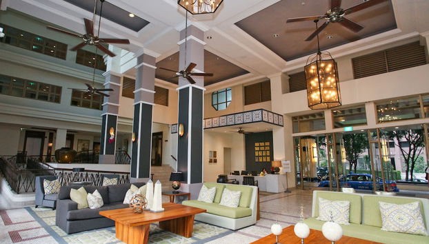 Sala de estar do lobby