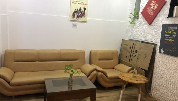 Sitzecke in der Lobby