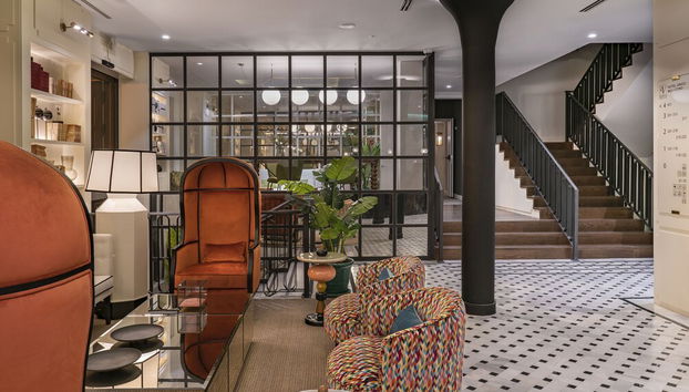 Sitzecke in der Lobby
