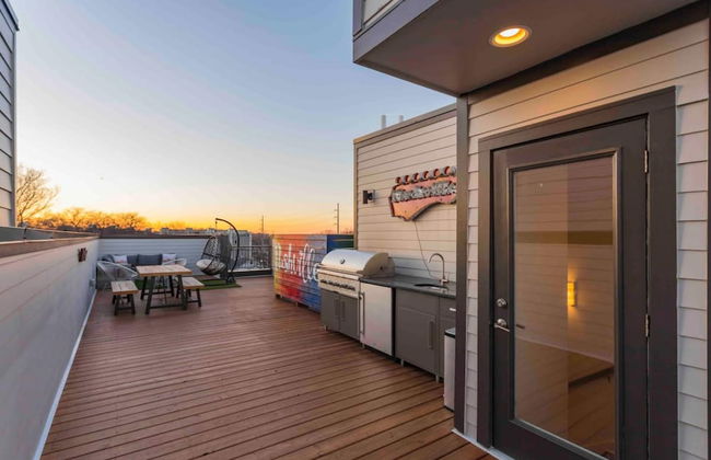 Wild Horse by Avantstay Gorgeous Nashville Townhouse w/ Rooftop Patio & Outdoor Kitchen - Foto 25