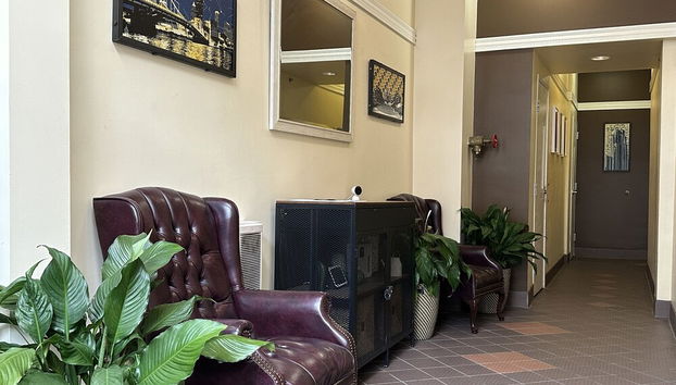 Sitzecke in der Lobby