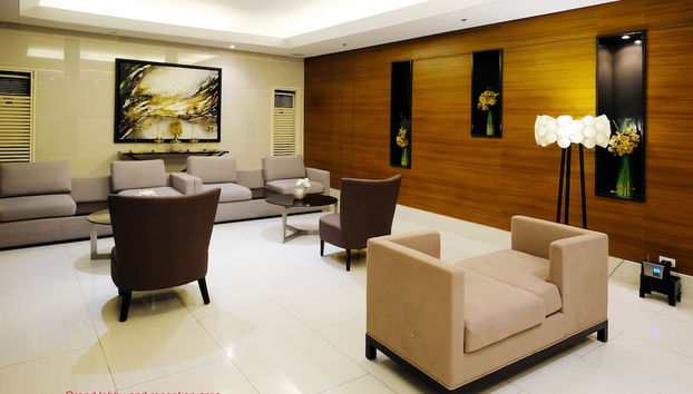 Sitzecke in der Lobby