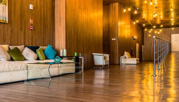 Sala de estar do lobby