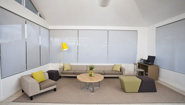Sala de estar do lobby