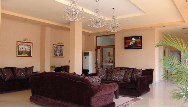 Sala de estar do lobby