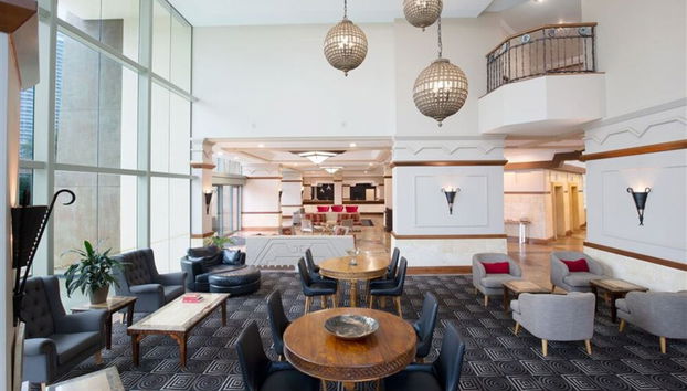 Sala de estar do lobby