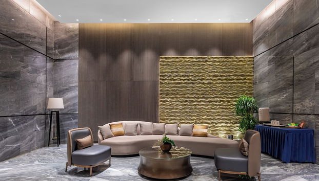 Sala de estar do lobby