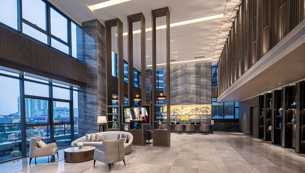 Sala de estar do lobby