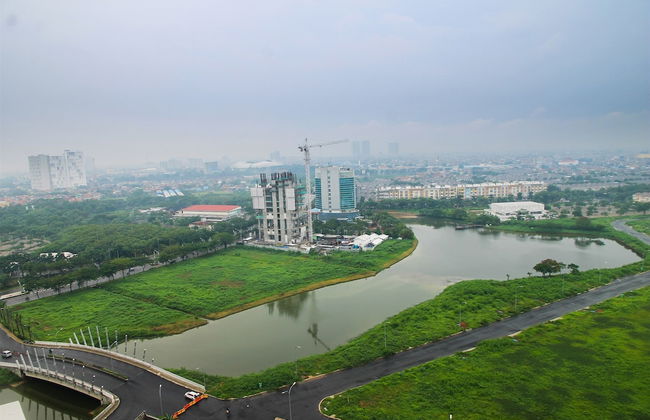 Deluxe and Modern 2BR The Springlake Summarecon Apartment - Foto 25