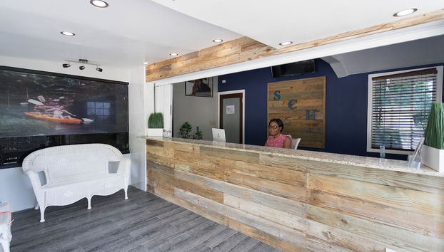 Sala de estar do lobby