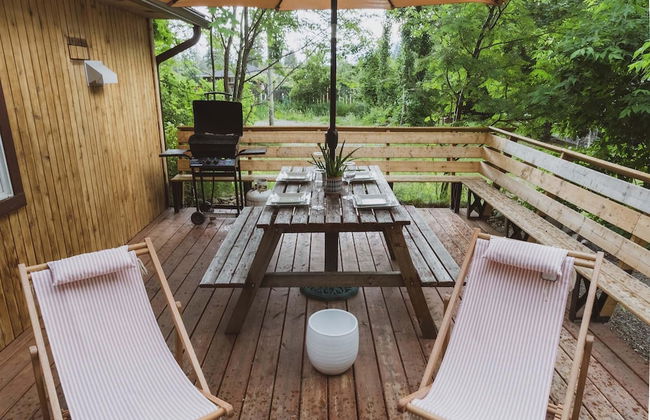 Barefoot Villas Cabin 2 Moose w/ Hot Tub - Foto 66