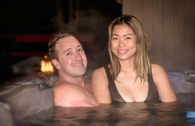 Barefoot Villas Cabin 2 Moose w/ Hot Tub - Foto 44