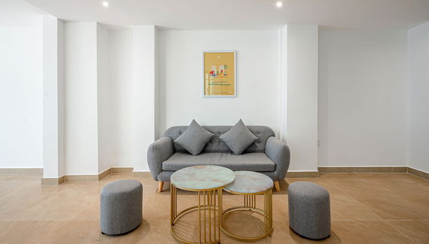 Sala de estar do lobby