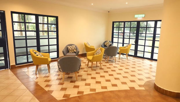 Sitzecke in der Lobby