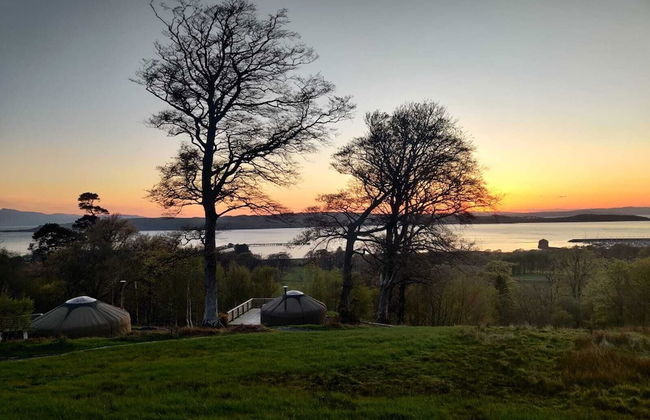 Stunning Premium Yurt in Kelburn Estate Near Largs - Foto 15