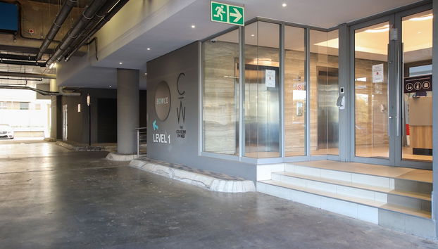 Interior entrance
