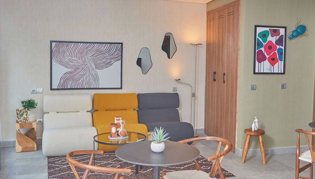 Sitzecke in der Lobby