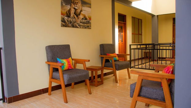 Sitzecke in der Lobby