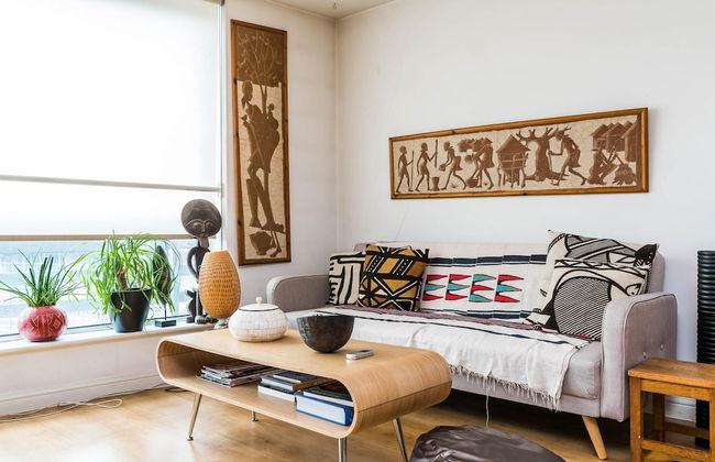 Delightful Moroccan Inspired Flat Hackney Sleeps 2 - Foto 1