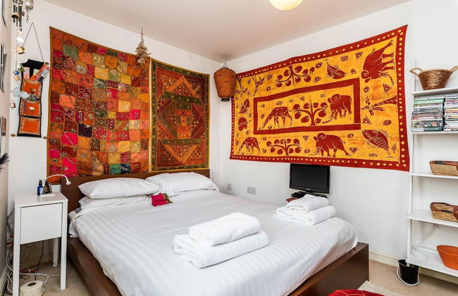 Delightful Moroccan Inspired Flat Hackney Sleeps 2 - Foto 3