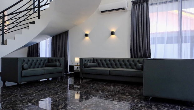 Sala de estar do lobby