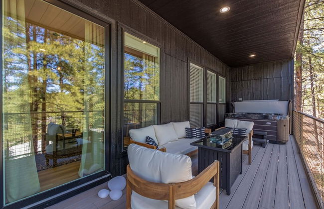 Le Cabin Noir LUX Alpine Retreat Spa BBQ - Foto 36