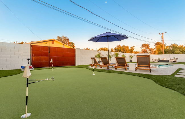 The Melrose ASU Pool Workspace Firepit - Foto 44