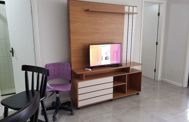 Centro da Cidade dois quartos com ar - Foto 5