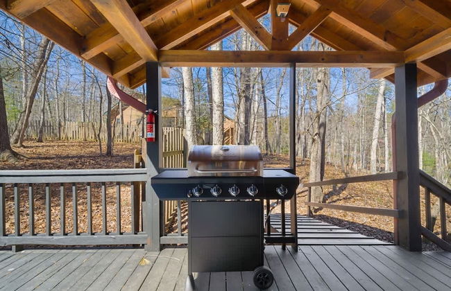 Spacious Luxury Lake Blue Ridge Forest Cabin an spa - Foto 48