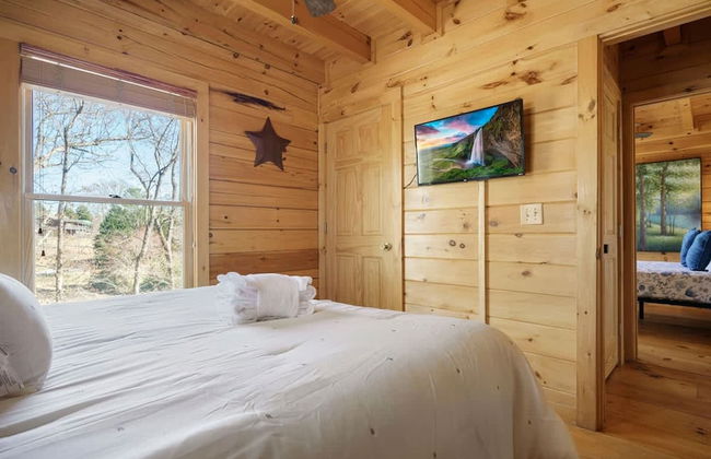 Spacious Luxury Lake Blue Ridge Forest Cabin an spa - Foto 15