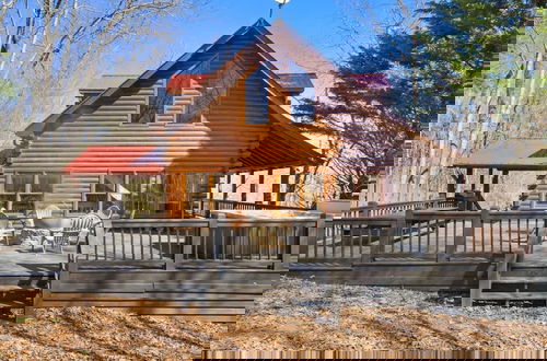 Foto 50 - Spacious Luxury Lake Blue Ridge Forest Cabin an spa
