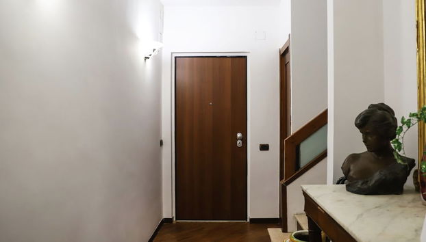 Interior entrance