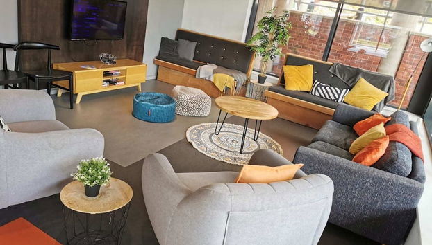 Sitzecke in der Lobby