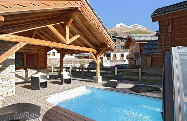 Chalet in Les Deux Alpes With Heated Pool - Foto 14