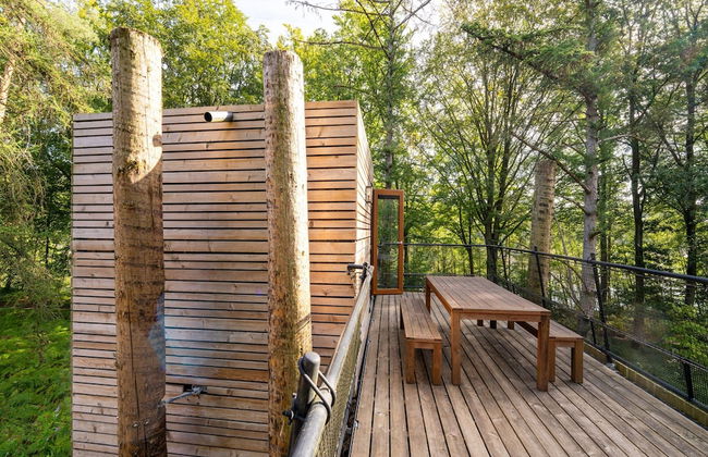 Treehouse in Tournai With Sauna and Terrace - Foto 26