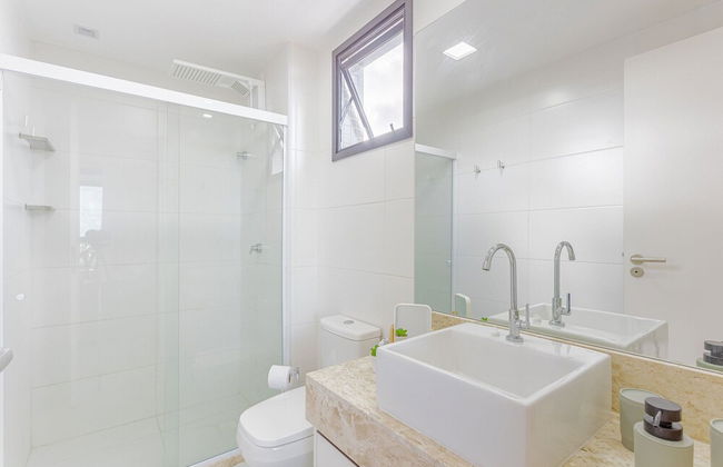 SM01 Moderno Apartamento a 350m do Mar - Foto 17