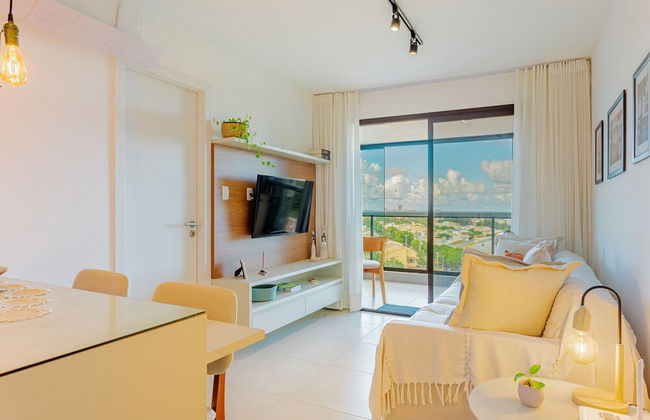SM01 Moderno Apartamento a 350m do Mar - Foto 11