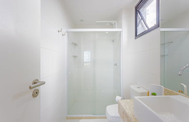 SM01 Moderno Apartamento a 350m do Mar - Foto 16