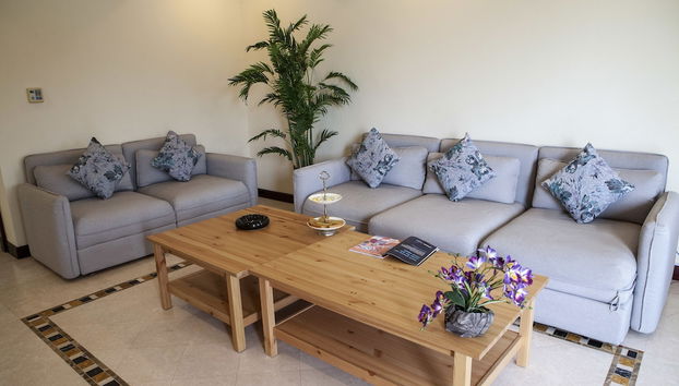 Zona de estar del vestíbulo