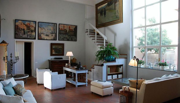 Sala de estar do lobby