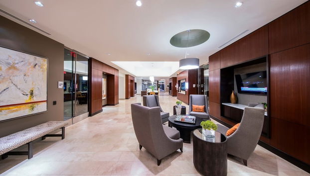Sitzecke in der Lobby