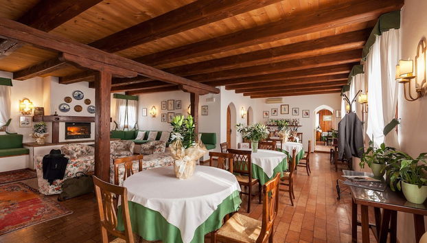 Zona de estar del vestíbulo